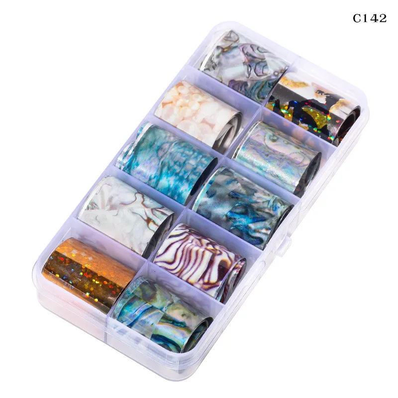 Nail accessories nail Star paper 10 grid set colorful laser sticker star glue nail transfer paper nail art decorations nail art
Nail accessories nail Star paper 10 grid set colorful laser sticker star glue nail transfer paper nail art decorations nail art