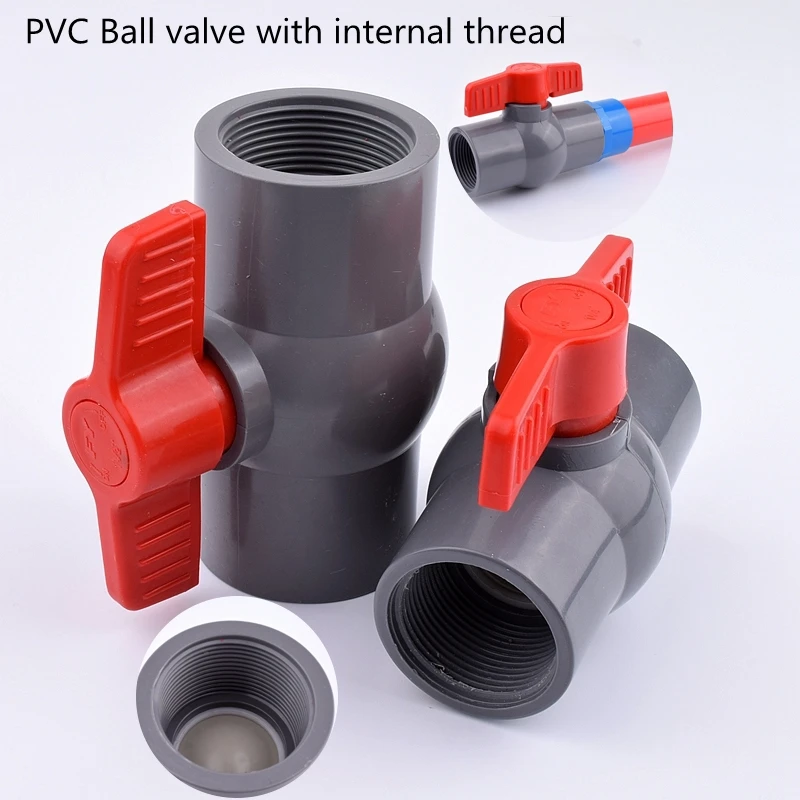 1Pc 4 Inch PVC Pipe Female Thread Valve Aquarium Garden Irrigation Ball Valve Fish Tank Water Pipe Valve
1Pc 4 Inch PVC Pipe Female Thread Valve Aquarium Garden Irrigation Ball Valve Fish Tank Water Pipe Valve