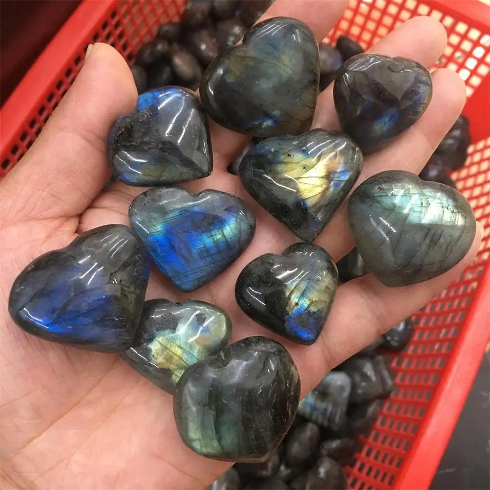 Натуральный камень Лабрадора, 1 шт., кварцевый лунный камень в форме сердца, хрустальный камень в форме сердца, лечебное украшение 
Натуральный камень Лабрадора, 1 шт., кварцевый лунный камень в форме сердца, хрустальный камень в форме сердца, лечебное украшение