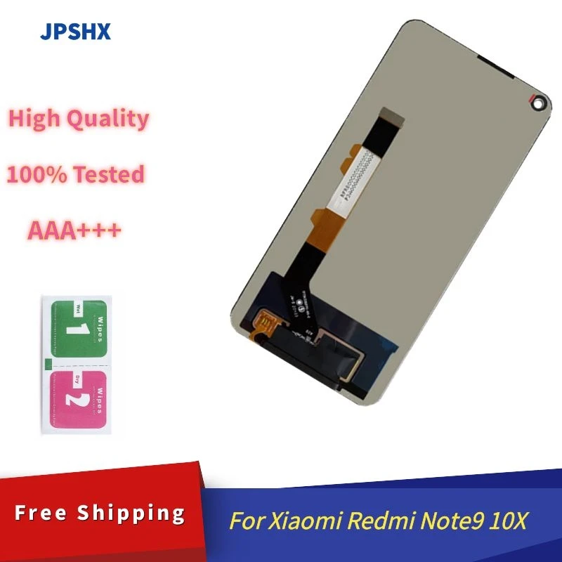 Оригинальный сменный ЖК-дисплей 6,53 дюйма для Xiaomi Redmi Note 9, сенсорный экран с дигитайзером в сборе для Redmi Note9, экран дисплея
Оригинальный сменный ЖК-дисплей 6,53 дюйма для Xiaomi Redmi Note 9, сенсорный экран с дигитайзером в сборе для Redmi Note9, экран дисплея