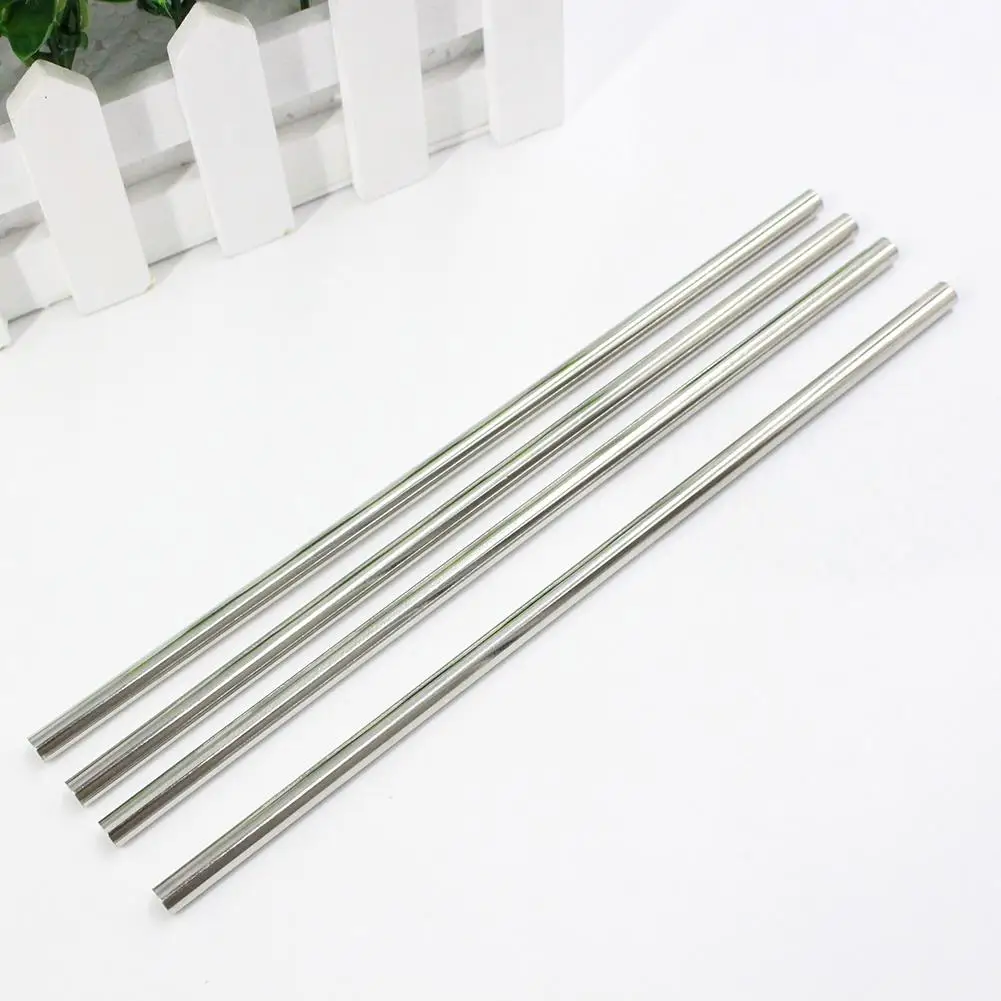 

Reusable Metal Straw Pipette Suction Stainless Steel Drinking Straws Pipe Straight Bent Tube Events Party Bar Accessories