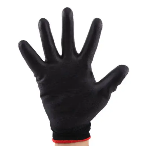 1 Pair PU Nylon Safety Coating Work Gloves Builders Palm Protect S M L New anti-static Multifunction Gloves Work Tools Unisex
1 Pair PU Nylon Safety Coating Work Gloves Builders Palm Protect S M L New anti-static Multifunction Gloves Work Tools Unisex