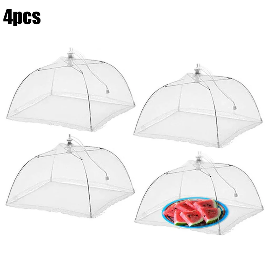 Food Cover 4pcs Pop-up Mesh Food Cover Polyester Insect-proof Screen Picnic Barbecue Square Dish Cover
Food Cover 4pcs Pop-up Mesh Food Cover Polyester Insect-proof Screen Picnic Barbecue Square Dish Cover