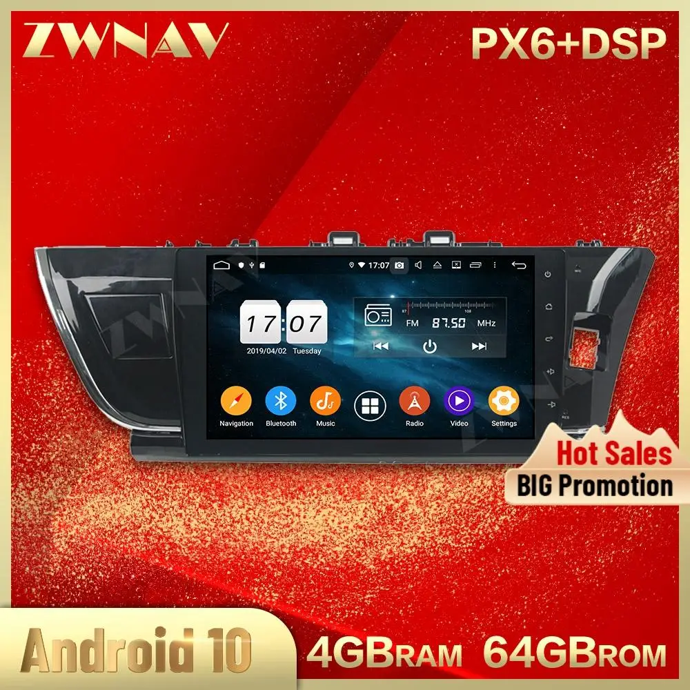 2 din Android 10.0 screen Car Multimedia player For Toyota Corolla 2014 2015 RHD BT video stereo GPS navi head unit auto stereo
2 din Android 10.0 screen Car Multimedia player For Toyota Corolla 2014 2015 RHD BT video stereo GPS navi head unit auto stereo
