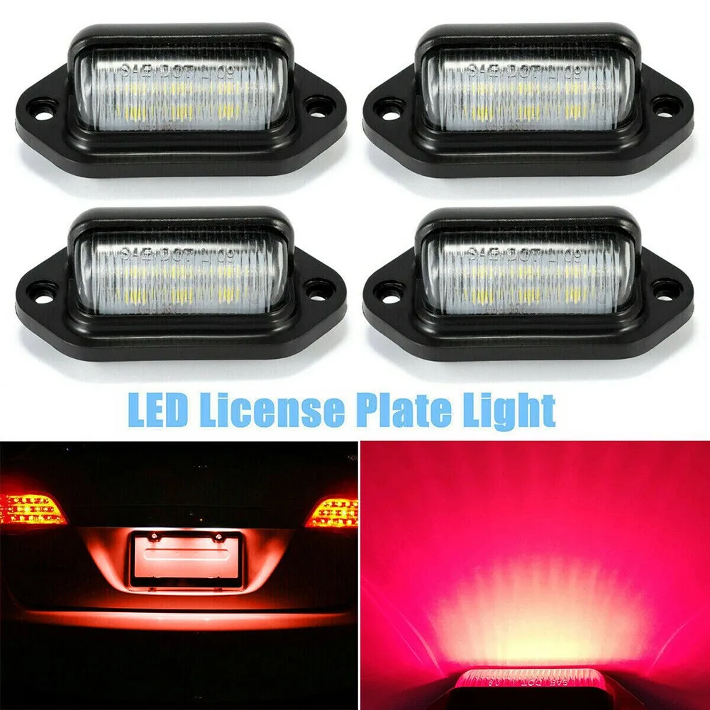 4x 12V-24V 6000K 1.8W Red 6 LED Car License Plate Light Step Light Door Light For Motorcycles Boats High Quality Car Lights
4x 12V-24V 6000K 1.8W Red 6 LED Car License Plate Light Step Light Door Light For Motorcycles Boats High Quality Car Lights