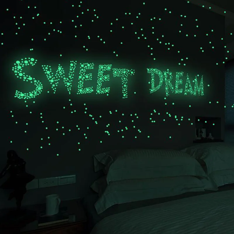 Luminous Wall Sticker Stars Moon Dot Fluorescent Mural Decals for Kids Room Bedroom Home Decoration DIY Glow In The Dark Sticker
Luminous Wall Sticker Stars Moon Dot Fluorescent Mural Decals for Kids Room Bedroom Home Decoration DIY Glow In The Dark Sticker