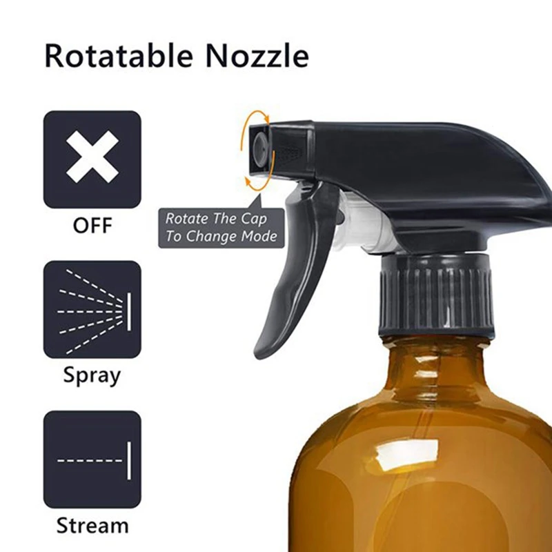 2 Pcs Empty Amber Glass Spray Bottle,Refillable Container for Cleaning Products,Essential Oils or Aromatherapy Sprayer
2 Pcs Empty Amber Glass Spray Bottle,Refillable Container for Cleaning Products,Essential Oils or Aromatherapy Sprayer