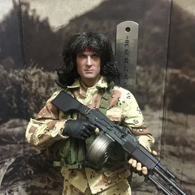 1/6 male figure first drop of blood Rambo hair transplant head sculpture model inner plug sticking for 12 inch action figure
1/6 male figure first drop of blood Rambo hair transplant head sculpture model inner plug sticking for 12 inch action figure