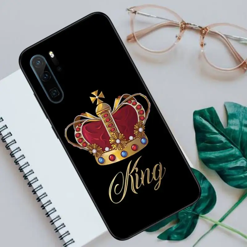 King queen Crown Phone Case For Huawei P40 P20 P30 lite Pro P Smart 2019 Mate 40 20 10 Lite Pro Nova 5t
King queen Crown Phone Case For Huawei P40 P20 P30 lite Pro P Smart 2019 Mate 40 20 10 Lite Pro Nova 5t