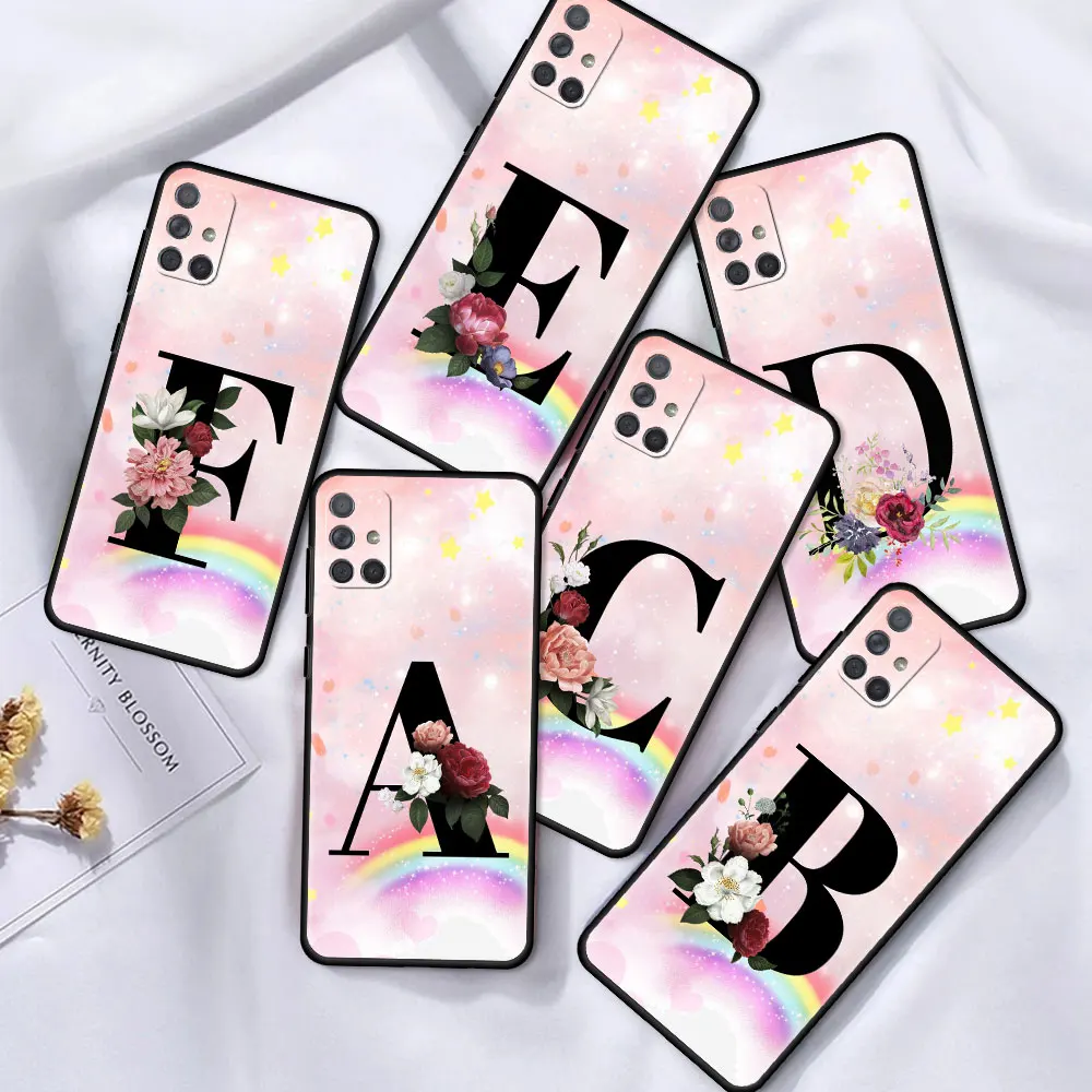Case For Samsung Galaxy A51 A12 52 A21s A32 A31 A02s A72 A11 A41 A22 5G A01 A91 Black Phone Tampa Rainbow 26 Letters Pink A B
Case For Samsung Galaxy A51 A12 52 A21s A32 A31 A02s A72 A11 A41 A22 5G A01 A91 Black Phone Tampa Rainbow 26 Letters Pink A B