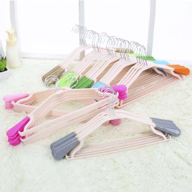 Doreen Box Adult dip slip-resistant metal plastic hanger clothes rack clothes hanging multicolour hangers for clothes 1PC
Doreen Box Adult dip slip-resistant metal plastic hanger clothes rack clothes hanging multicolour hangers for clothes 1PC