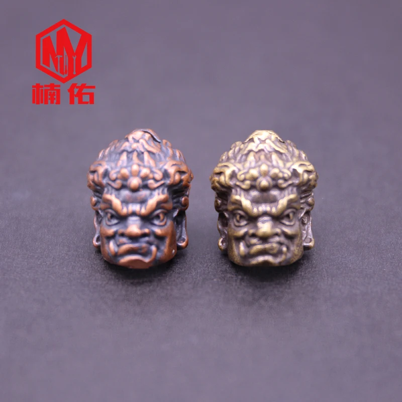 1PC Retro Brass Copper Red Copper Portraits Knife Beads Red And Yellow Paracord Beads Lanyard Pendants 
1PC Retro Brass Copper Red Copper Portraits Knife Beads Red And Yellow Paracord Beads Lanyard Pendants