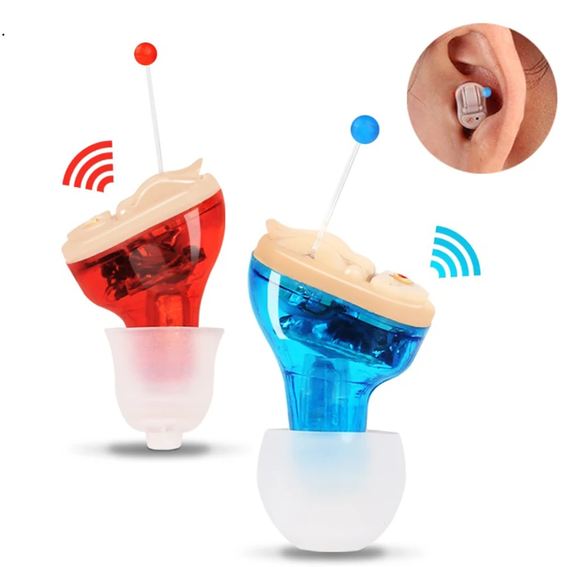 CIC Digital Ear AID Sound Enhancer High-Low Tone Hearing AIDS Adjustable Invisible In The Amplifier Aids Care | Красота и здоровье