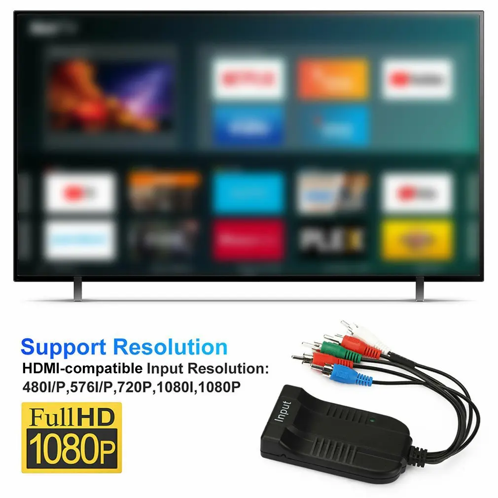 Hdmi-Compatible To Video Ypbpr Video Subject Verb Form For Nintend Audio Converter Adapter Television Pc Adapter
Hdmi-Compatible To Video Ypbpr Video Subject Verb Form For Nintend Audio Converter Adapter Television Pc Adapter