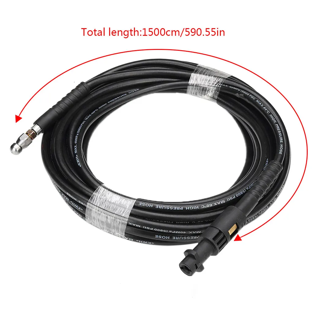 15 Meter High Pressure Washer Drain Cleaning Hose Set Cleaner Pipe 40 MPa 5800 PSI Maximum Pressure
15 Meter High Pressure Washer Drain Cleaning Hose Set Cleaner Pipe 40 MPa 5800 PSI Maximum Pressure
