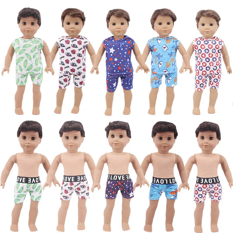 Panties Cartoon Suits Daily Wear for 18 Inch Americian&43cm Born Baby Doll Our Generation Christmas Gift Toys Accessories
Panties Cartoon Suits Daily Wear for 18 Inch Americian&43cm Born Baby Doll Our Generation Christmas Gift Toys Accessories