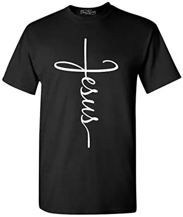 2021 Summer Men T-shirt Jesus Cross Printing T-Shirt High Quality Cotton Short Sleeve O-neck Tops Men Clothing S-3XL
2021 Summer Men T-shirt Jesus Cross Printing T-Shirt High Quality Cotton Short Sleeve O-neck Tops Men Clothing S-3XL