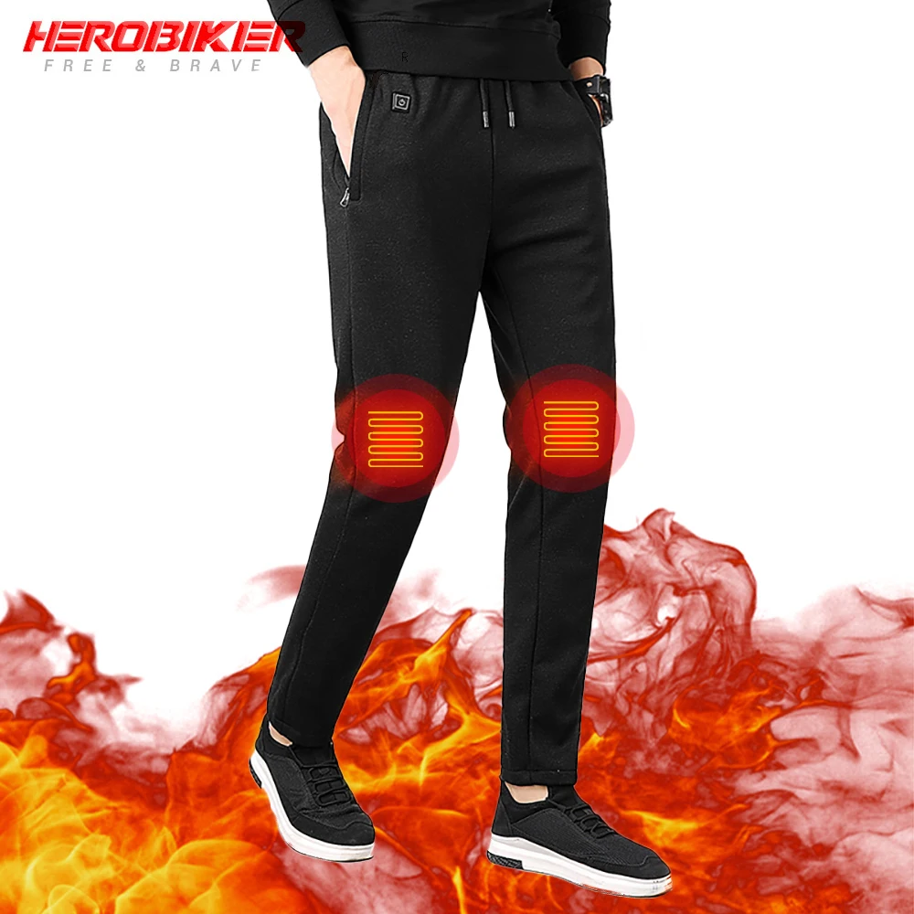 HEROBIKER New Motorcycle Pants Men USB Infrared Heating Riding Pants Moto Autumn Winter Leisure Electric Thermal Pants
HEROBIKER New Motorcycle Pants Men USB Infrared Heating Riding Pants Moto Autumn Winter Leisure Electric Thermal Pants