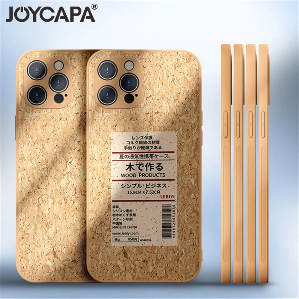 Luxury Cork Wood Breathable Case For iPhone 13 12 11 Pro Max XR X XS 7 8 Plus SE2 Mini Shockproof Soft Silicone Label Cover Capa
Luxury Cork Wood Breathable Case For iPhone 13 12 11 Pro Max XR X XS 7 8 Plus SE2 Mini Shockproof Soft Silicone Label Cover Capa