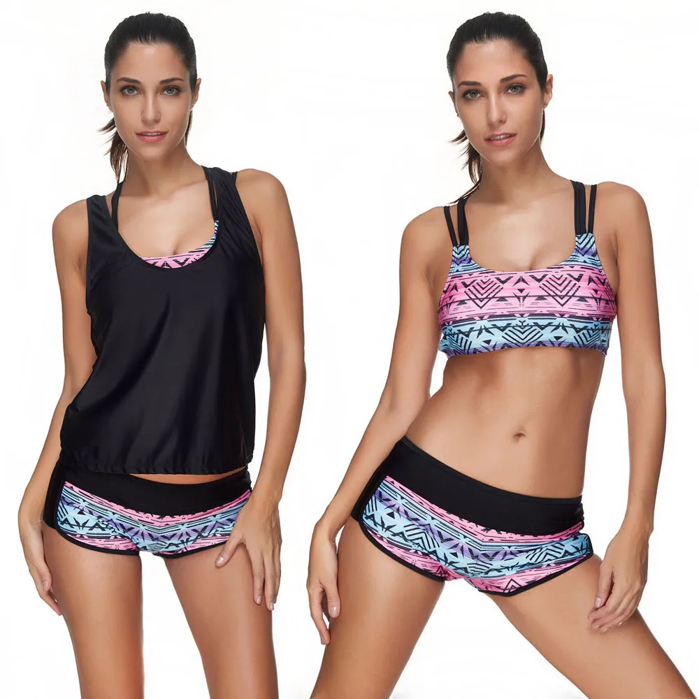 3 Pieces Set Women Padded Bikini Set Tribal Printed Swimsuit Bathing Suit Swimwear Swimsuit maillot de bain BiquiniC0399
3 Pieces Set Women Padded Bikini Set Tribal Printed Swimsuit Bathing Suit Swimwear Swimsuit maillot de bain BiquiniC0399