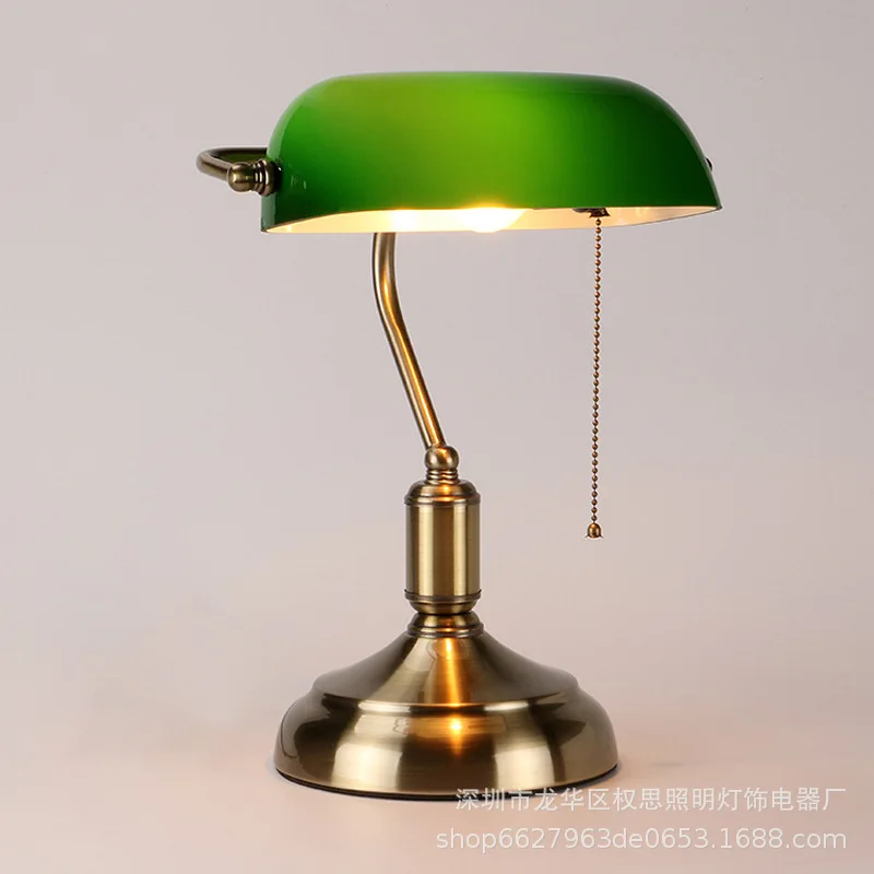Brazil Overseas Warehouse Retro Hotel Bank Lamp Bedside Bedroom Study Eye Protection Lamp Work Study Living Room Desk Lamp
Brazil Overseas Warehouse Retro Hotel Bank Lamp Bedside Bedroom Study Eye Protection Lamp Work Study Living Room Desk Lamp