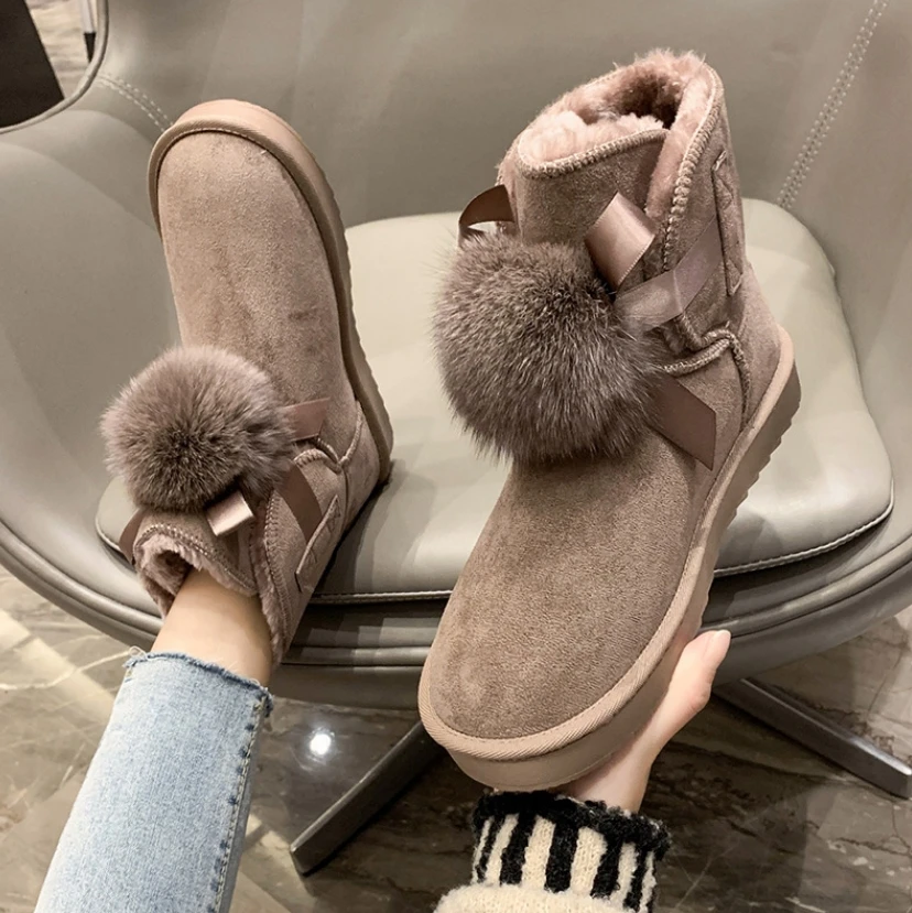 Fashion Women Snow Boots Winter Cotton Shoes Warm Flat Casual Fur Ankle Female Thicken Plus Velvet Suede Slip-On Ladies Footwear
Fashion Women Snow Boots Winter Cotton Shoes Warm Flat Casual Fur Ankle Female Thicken Plus Velvet Suede Slip-On Ladies Footwear