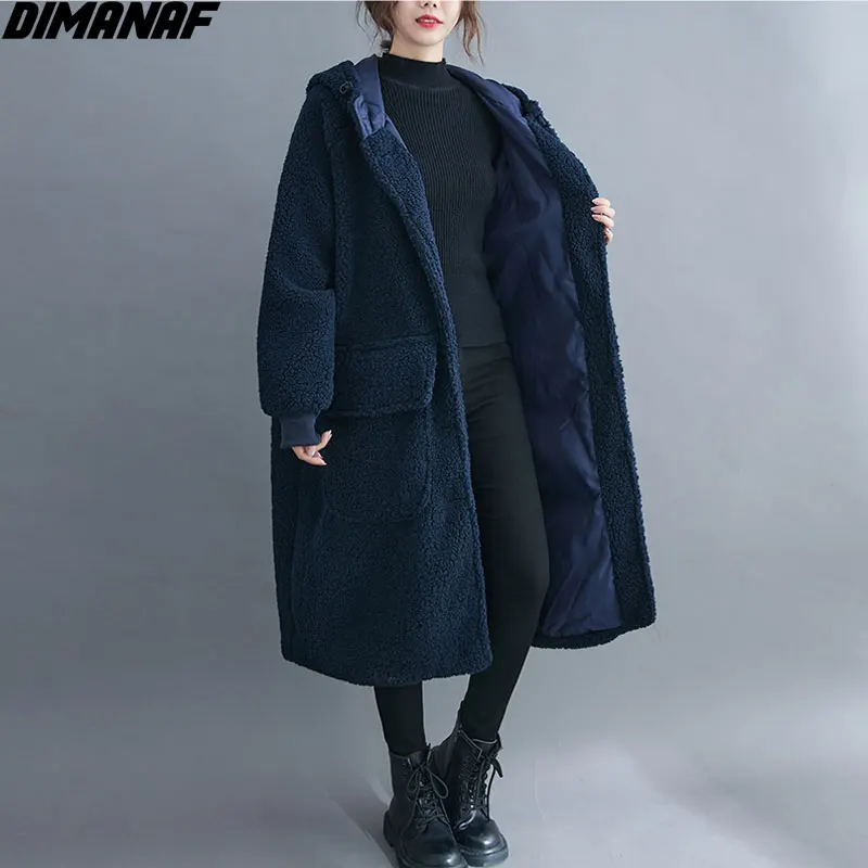 Женская теплая кашемировая куртка DIMANAF, однотонная парка с набивным ворсом, верхняя одежда большого размера, зима 2020
Женская теплая кашемировая куртка DIMANAF, однотонная парка с набивным ворсом, верхняя одежда большого размера, зима 2020