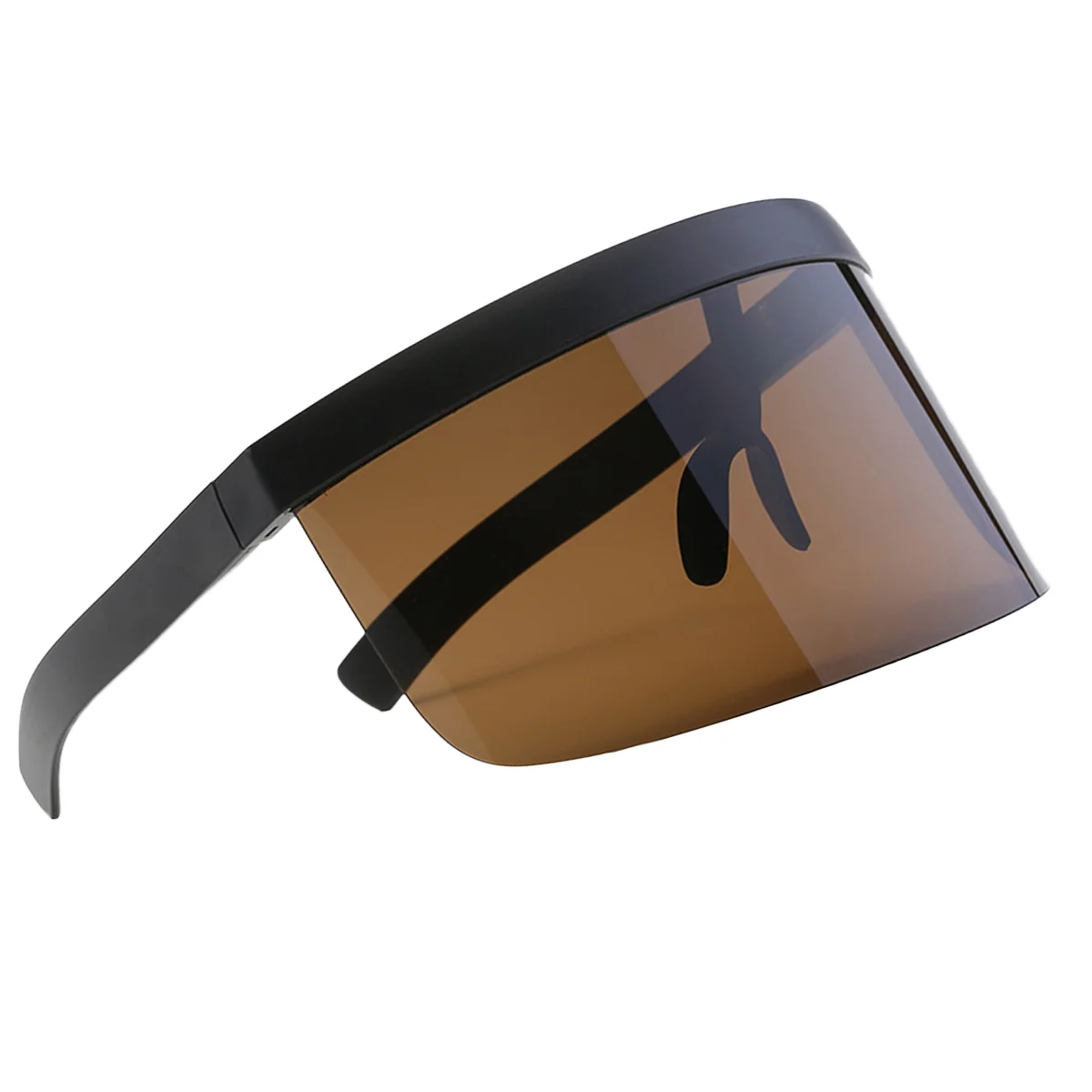 New Super Large Eyewear Sunglasses Anti-peep Sunglasses Unisex Protective Windproof Sunglasses (Dark Brown)
New Super Large Eyewear Sunglasses Anti-peep Sunglasses Unisex Protective Windproof Sunglasses (Dark Brown)