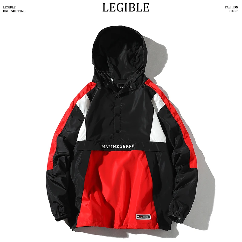 FAKUNTN 2021 Hip Hop Autumn Jackets Men Windbreaker Patchwork Spring Loose Casual Jacket Male Coats Zipper Tracksuit
FAKUNTN 2021 Hip Hop Autumn Jackets Men Windbreaker Patchwork Spring Loose Casual Jacket Male Coats Zipper Tracksuit