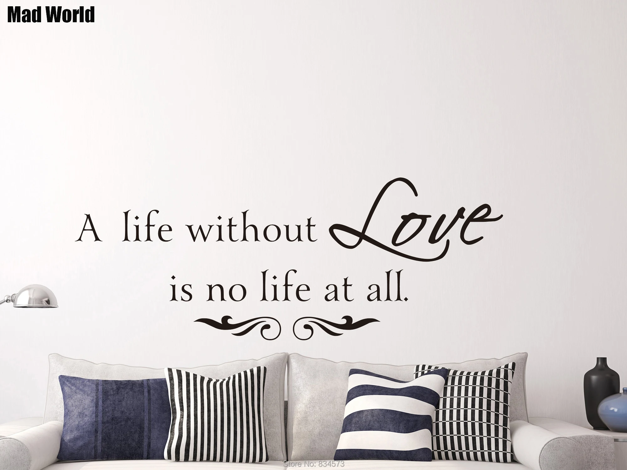 Безумный мир-жизнь без любви нет жизни художественная стена с цитатой наклейки настенные наклейки для дома DIY украшения съемные декоративн...
Безумный мир-жизнь без любви нет жизни художественная стена с цитатой наклейки настенные наклейки для дома DIY украшения съемные декоративн...