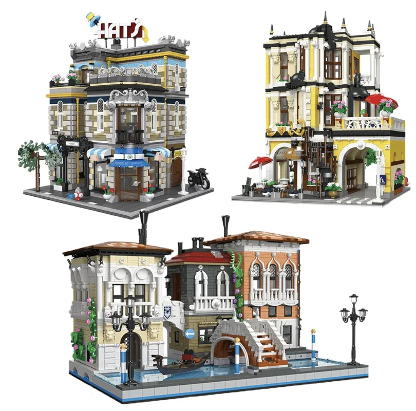 Creatoring эксперт уличный вид магазин шляп чайный магазин модель модульный Moc строительные блоки кирпичи Emporium Pet Book Shop почтовое отделение
Creatoring эксперт уличный вид магазин шляп чайный магазин модель модульный Moc строительные блоки кирпичи Emporium Pet Book Shop почтовое отделение