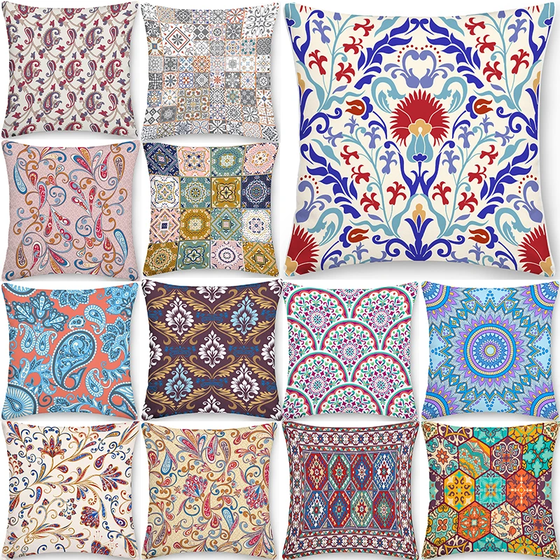 Mandala Pattern Pillow Cases Sofa Bed Car Decor Pillow Cover Home Decorative Cushion Cover for Bedroom Decoration
Mandala Pattern Pillow Cases Sofa Bed Car Decor Pillow Cover Home Decorative Cushion Cover for Bedroom Decoration
