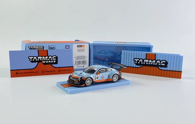 Новинка TW Tarmac Work 1:64 Porsche 911 GT3 991 #24 с контейнером для нефтяного коллектора, выпуск металлического автомобиля
Новинка TW Tarmac Work 1:64 Porsche 911 GT3 991 #24 с контейнером для нефтяного коллектора, выпуск металлического автомобиля