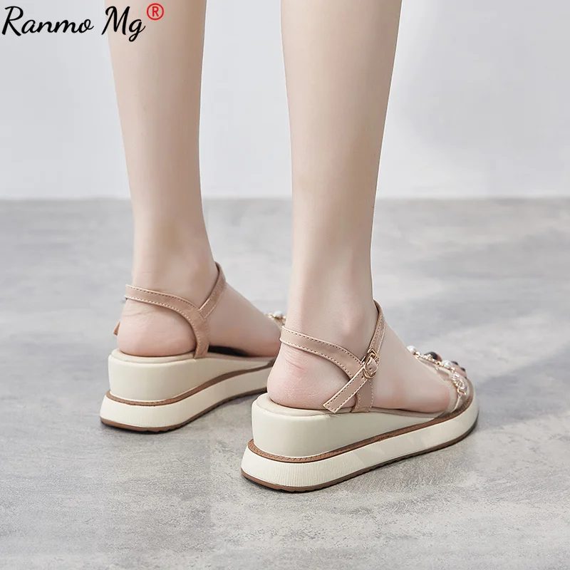 2021 New Women Sandals Transparent PU Cool Shoes Summer Clear Sandals Chaussures Femme Pearl Sandals Wedges Sandalias Mujer
2021 New Women Sandals Transparent PU Cool Shoes Summer Clear Sandals Chaussures Femme Pearl Sandals Wedges Sandalias Mujer