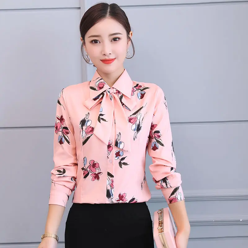 Women Blouses 2021 Spring Fashion Long Sleeve Stand Collar Chiffon Blouse Shirt Casual Tops Plus Size 5XL Blusas Femininas
Women Blouses 2021 Spring Fashion Long Sleeve Stand Collar Chiffon Blouse Shirt Casual Tops Plus Size 5XL Blusas Femininas