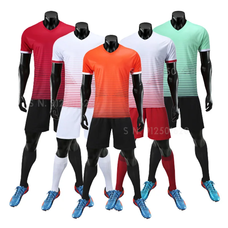 New Arrival Blank Custom Adult Kids Soccer Jersey Set Football Kit Men Child Futbol Training Uniforms Set De Foot Team Customize
New Arrival Blank Custom Adult Kids Soccer Jersey Set Football Kit Men Child Futbol Training Uniforms Set De Foot Team Customize