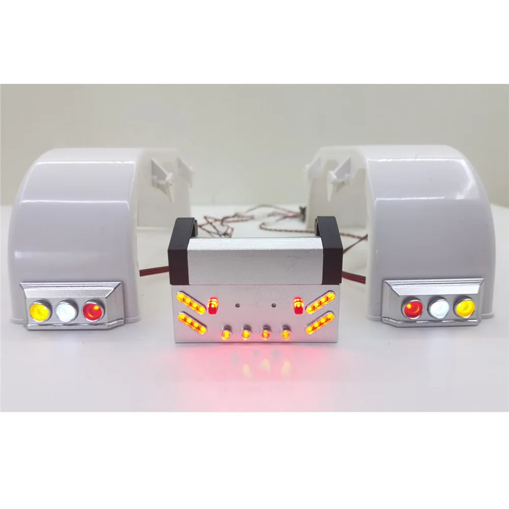 Decoration Lights Modified Lights Upgrade Parts Taillight Kit for Dige Tamiya Tractor 1/14 New King 56344 56356 Optimus Prime
Decoration Lights Modified Lights Upgrade Parts Taillight Kit for Dige Tamiya Tractor 1/14 New King 56344 56356 Optimus Prime