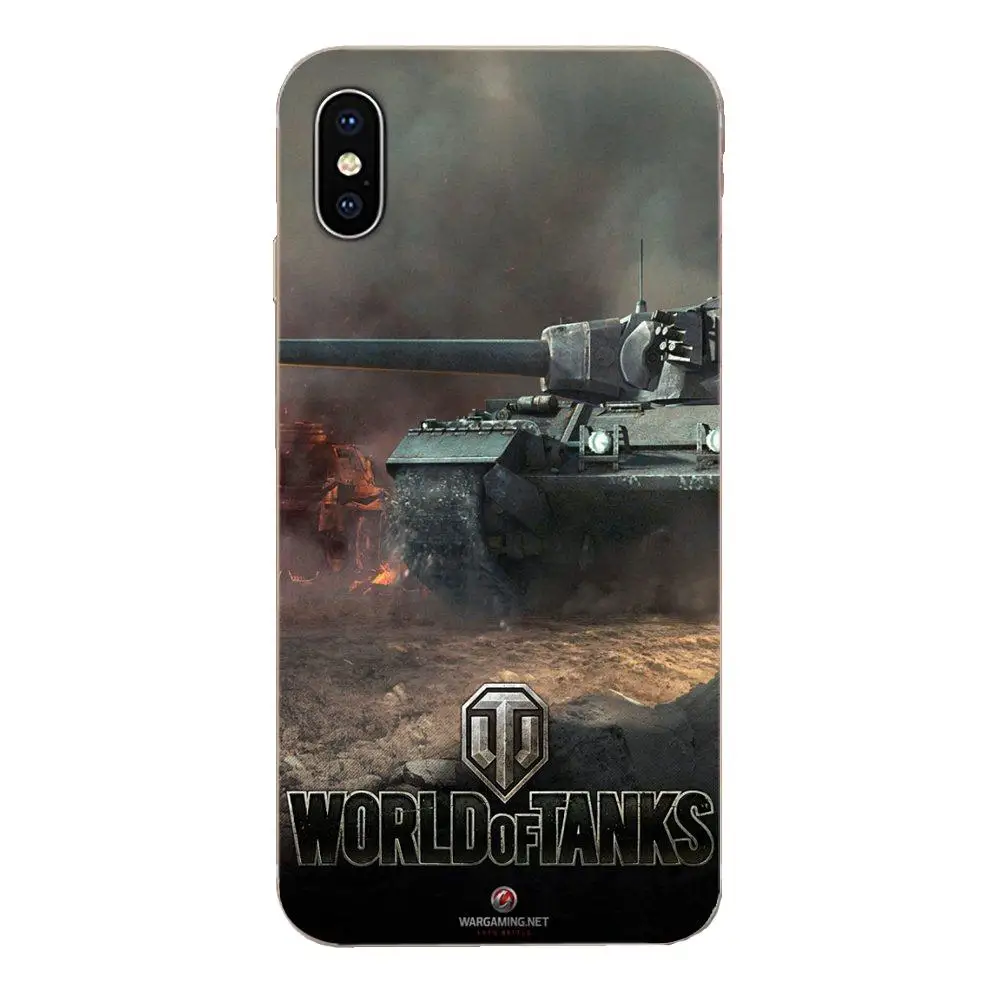 World Of Tanks игры мягкий мобильный телефон чехлы для Samsung Galaxy S3 S4 S5 мини S6 S7 S8 Edge Plus S9 S10