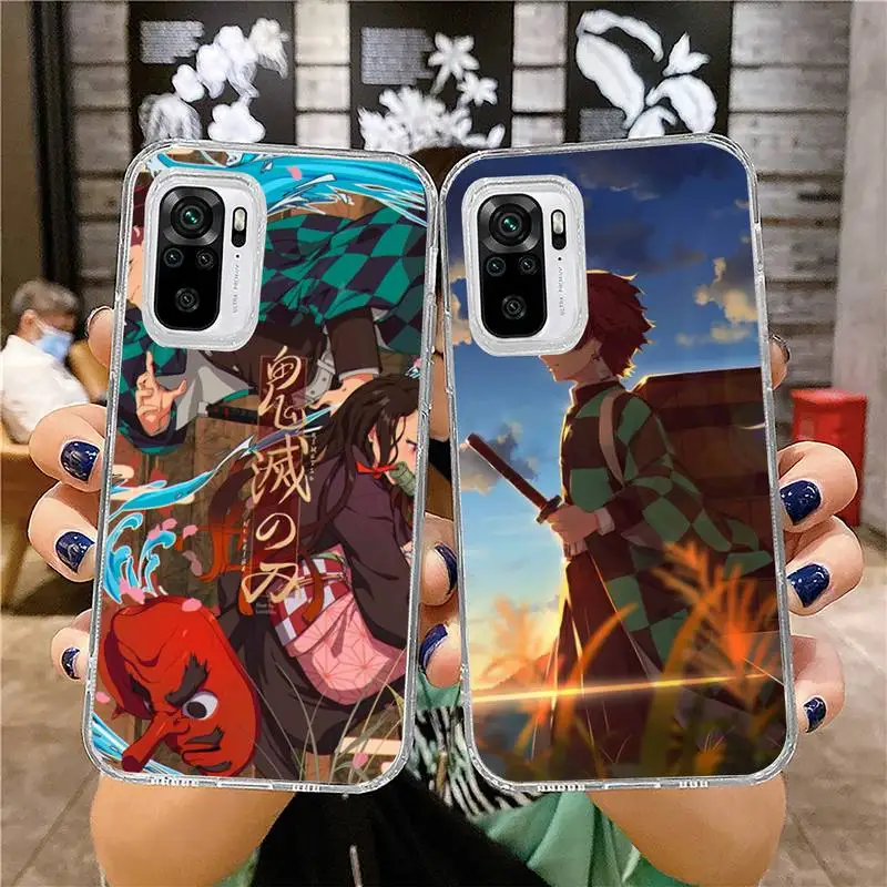 Demon Slayer Kamado Tanjirou Phone Case for xiaomi 11 redmi note 10 9 8 7 pro lite T A S 10T 9A 9S 8T pro 4G transparent funda
Demon Slayer Kamado Tanjirou Phone Case for xiaomi 11 redmi note 10 9 8 7 pro lite T A S 10T 9A 9S 8T pro 4G transparent funda