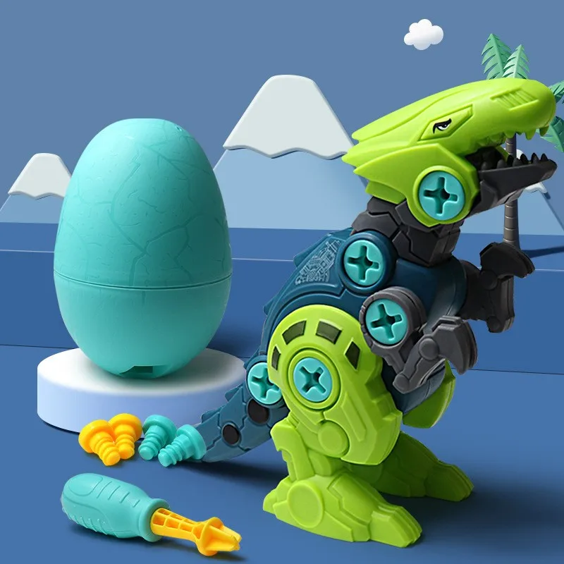 DIY disassembly assembly dinosaur toy set screw nut combination assembling dinosaur model educational toy for children kids gift
DIY disassembly assembly dinosaur toy set screw nut combination assembling dinosaur model educational toy for children kids gift