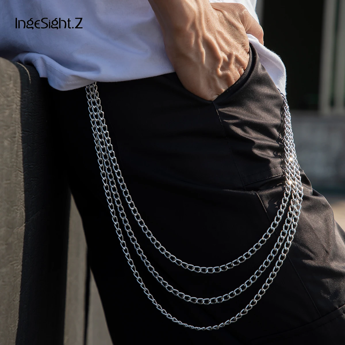 IngeSight.Z Multi Layered Harness Waist Belly Chain Belt Hip Hop Rock Big Ring Wallet Pants Jeans Keychain for Women Men Jewelry
IngeSight.Z Multi Layered Harness Waist Belly Chain Belt Hip Hop Rock Big Ring Wallet Pants Jeans Keychain for Women Men Jewelry