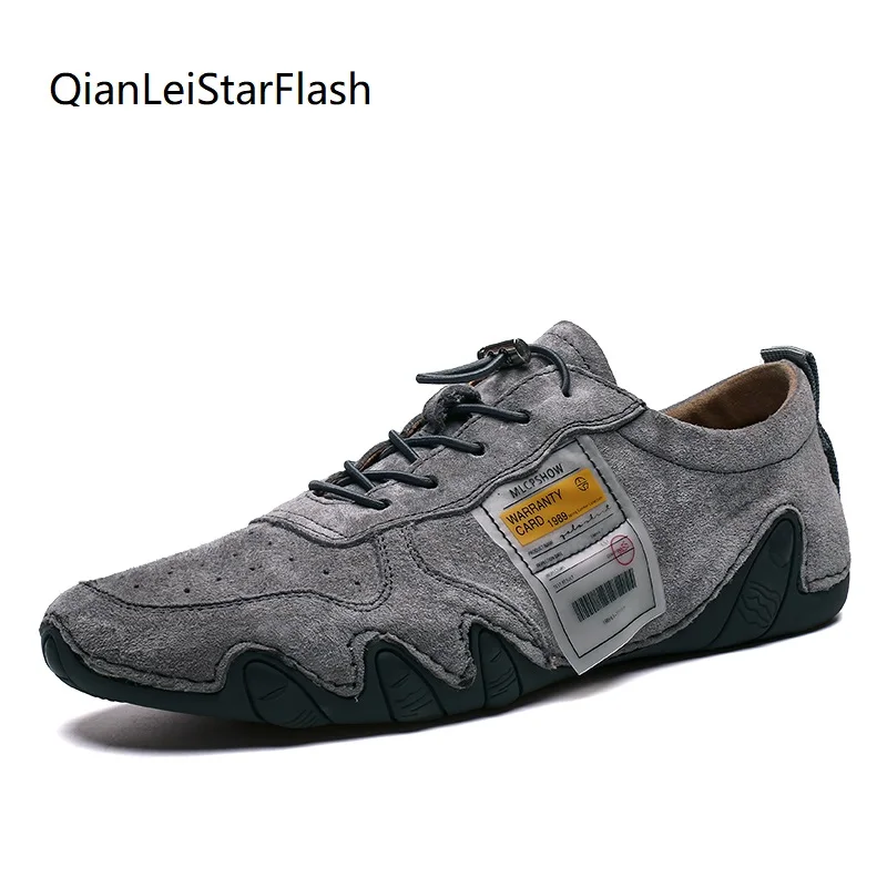 Casual Plus Loafers Octopus Size Leather Suede Soft Driving Shoes Men Flats Walking Lace-up Man Footwear
Casual Plus Loafers Octopus Size Leather Suede Soft Driving Shoes Men Flats Walking Lace-up Man Footwear