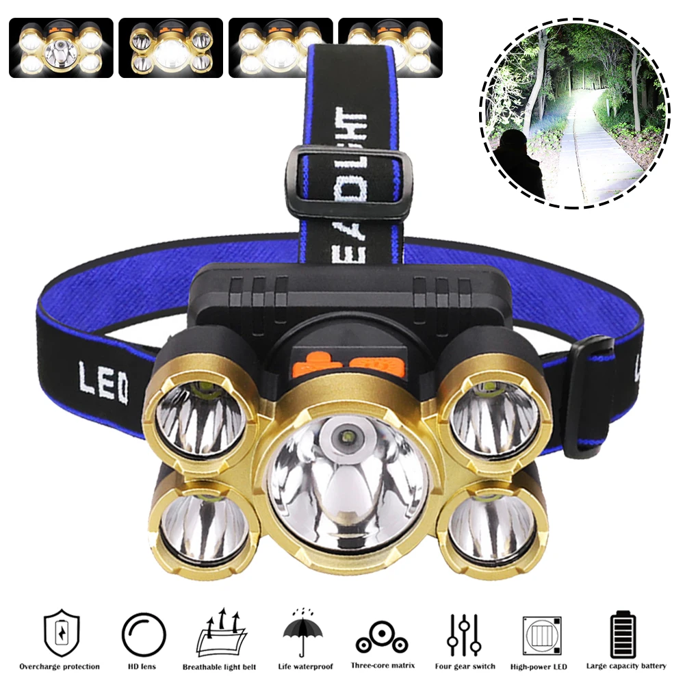 Drop Shipping Rechargeable led headlamp Fishing headlight Torch Hunting head lamp Camping Headlamp Flashlight linterna cabeza
Drop Shipping Rechargeable led headlamp Fishing headlight Torch Hunting head lamp Camping Headlamp Flashlight linterna cabeza