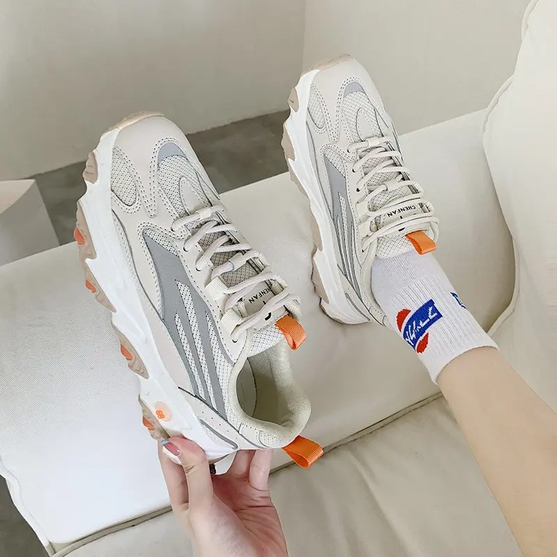 Summer Fashion New Ladies Waterproof Thick-soled Vulcanized Shoes Black Sports Running Chunky Outdoor Casual
Summer Fashion New Ladies Waterproof Thick-soled Vulcanized Shoes Black Sports Running Chunky Outdoor Casual