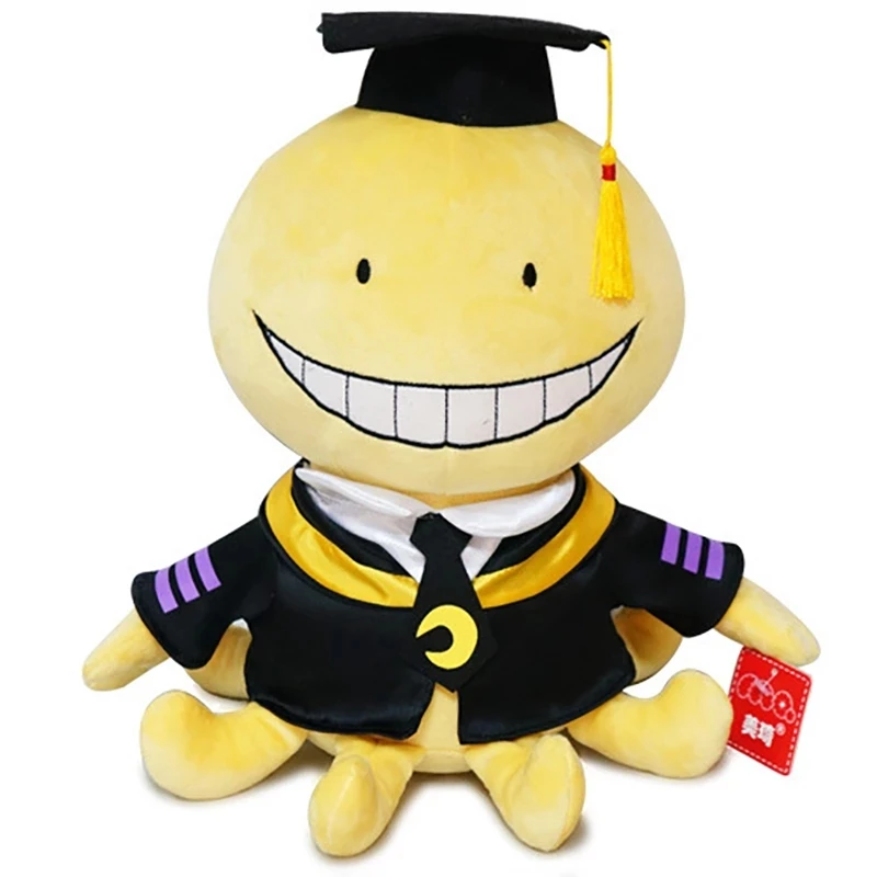 Octopus doll Korosensei Koro Sensei Teacher Plush Stuffed Toys Cartoon Animals Dolls 30CM Graduate Kids Assassination Classroom
Octopus doll Korosensei Koro Sensei Teacher Plush Stuffed Toys Cartoon Animals Dolls 30CM Graduate Kids Assassination Classroom