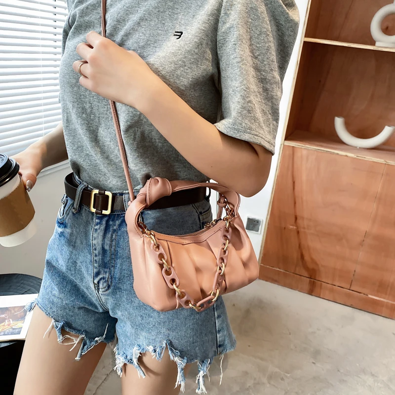 Luxury Brand Soft Waterproof Leather Shoulder Bags for Women 2021 New Crescent Bag Fashion Designer Ladies Chain Crossbody Bag
Luxury Brand Soft Waterproof Leather Shoulder Bags for Women 2021 New Crescent Bag Fashion Designer Ladies Chain Crossbody Bag