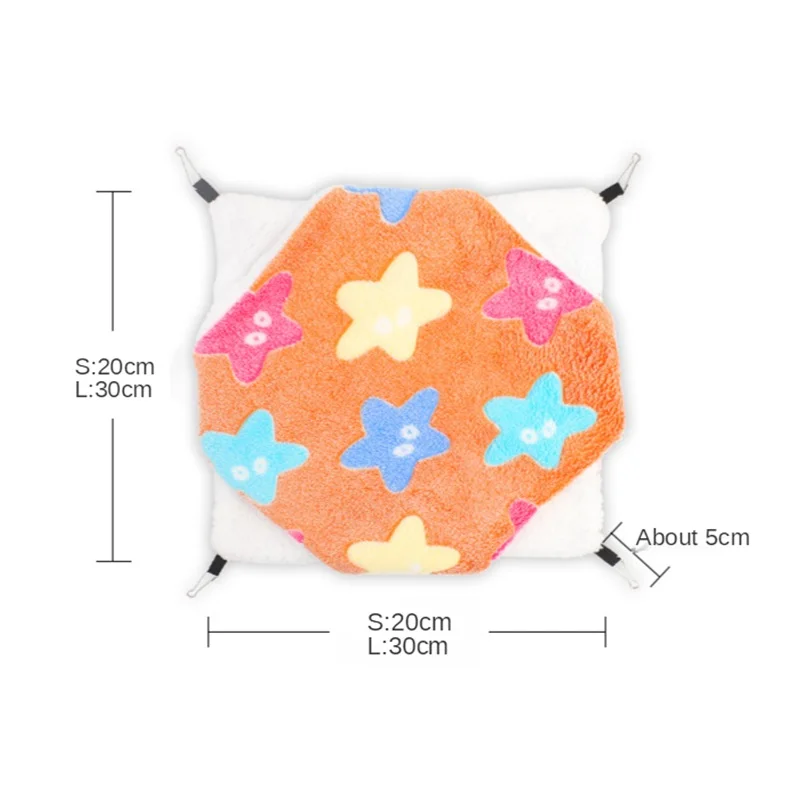 1 Pcs Hamster Double Layer Warm Hammock Squirrel Sleeping Bag Coral Velvet Cotton Nest Sleeping Supplies For Small Pets
1 Pcs Hamster Double Layer Warm Hammock Squirrel Sleeping Bag Coral Velvet Cotton Nest Sleeping Supplies For Small Pets
