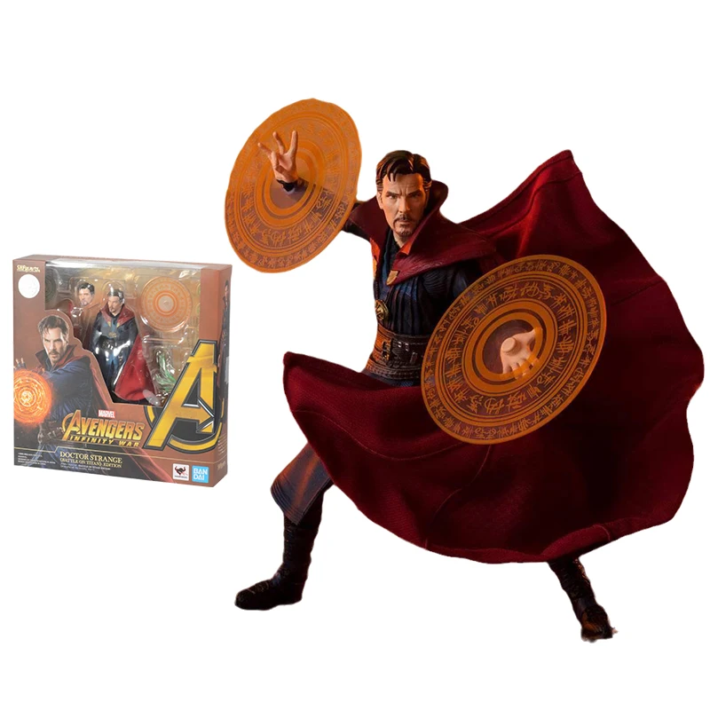 Bandai Marvel Figures Anime Figure SHF Avengers: Infinity War Doctor Strange Genuine Model Action Toy Figure Toys for Children
Bandai Marvel Figures Anime Figure SHF Avengers: Infinity War Doctor Strange Genuine Model Action Toy Figure Toys for Children