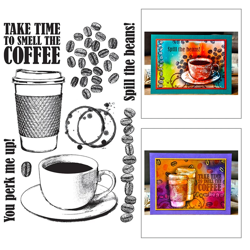 2021 New Coffee Beans and Cup Pattern Transparent Clear Stamps For DIY Making Greeting Card Scrapbooking No Metal Cutting Dies
2021 New Coffee Beans and Cup Pattern Transparent Clear Stamps For DIY Making Greeting Card Scrapbooking No Metal Cutting Dies