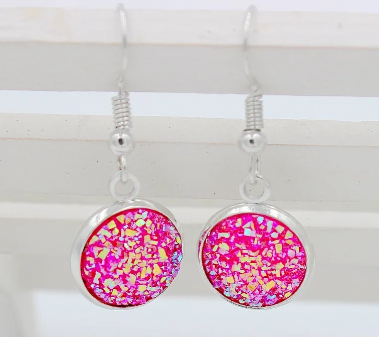 20PCS Round Resin Charms 12MM Flat Back Cabochons Charm For Jewelry Making Stud Earring Accessories | Украшения и аксессуары
